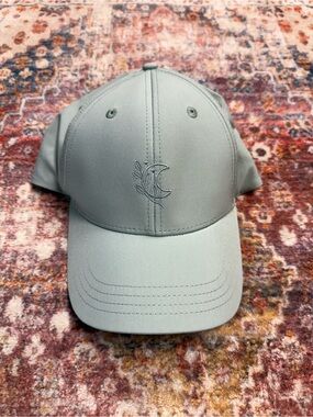 NEVER WORN Blogilates Sage Green Criss Cross Back Athletic Hat Adjustable